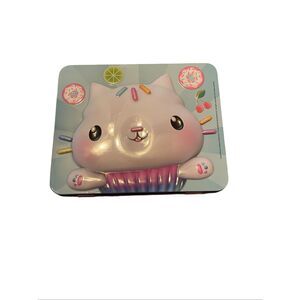 Dreamworks Animation Cakey Cat Mercat Gabby's Dollhouse Metal Tin Lunch Box